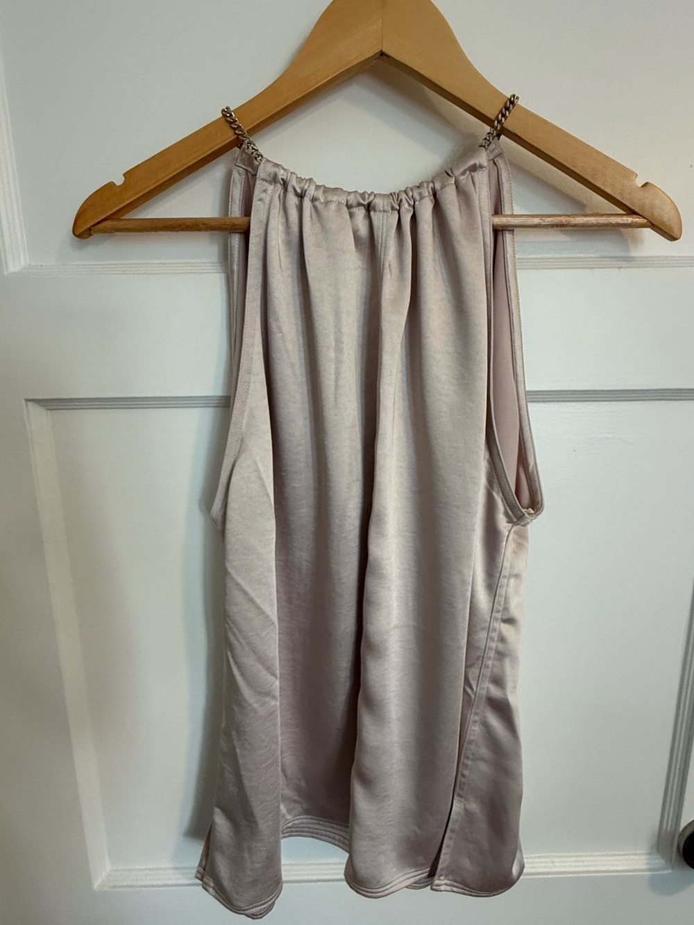 A.L.C. Soft Mauve Satin Top